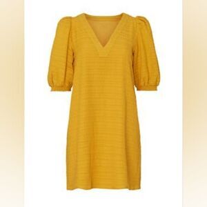BB Dakota by Steve Madden mini dress in mustard color. Size small NEW